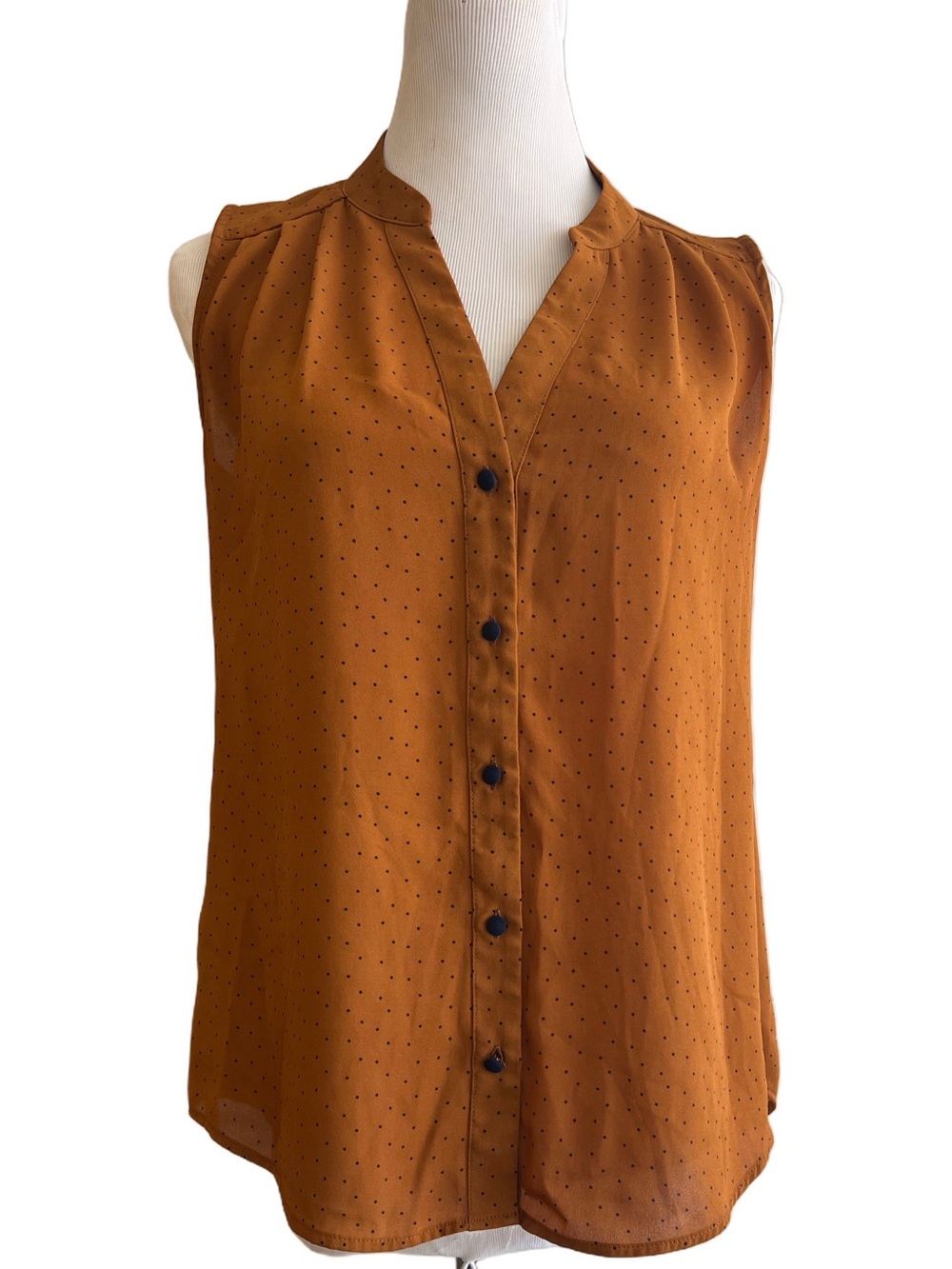 CAbi Dotty Top Style #3988 Size XS
